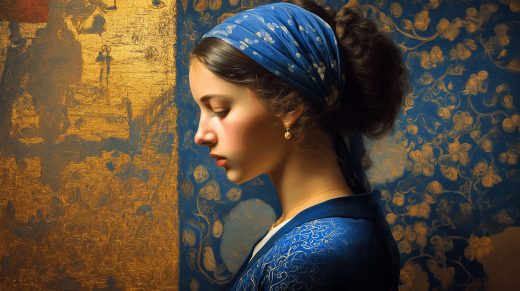 Blue Headscarf puzzle preview